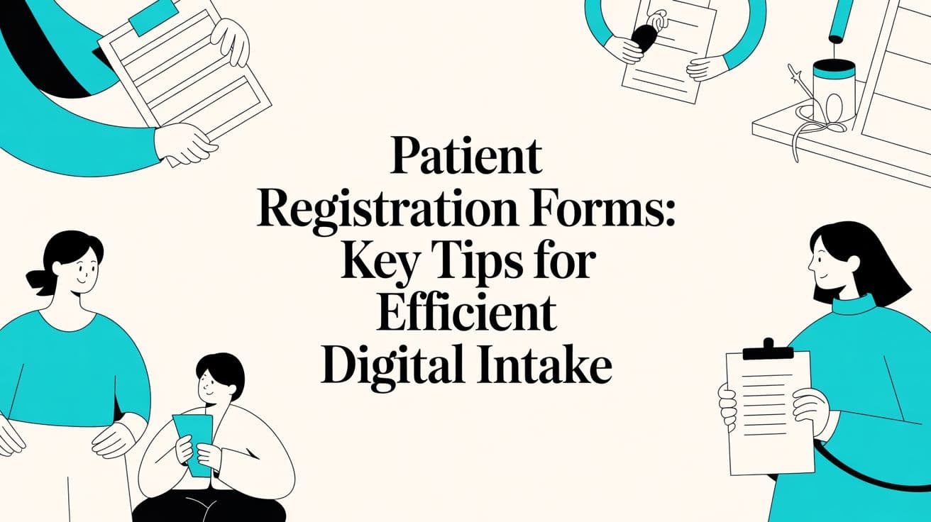 Patient Registration Forms: Key Tips for Efficient Digital Intake